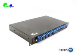 24 Port ODF Rack Mount with SCUPC Duplex SM Adapter and Pigtail