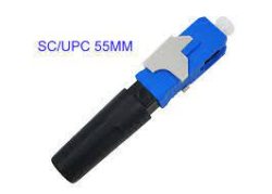 Fast Connector LCUPC 55mm Fiber Optic Connector