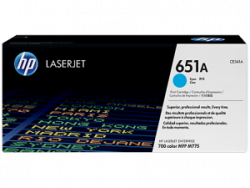 HP 651A Cyan Original LaserJet Toner Cartridge