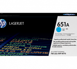 HP 651A Cyan Original LaserJet Toner Cartridge