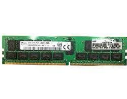 HP 32GB (1x32GB) Dual Rank x4 (DDR4-2666) CAS-19-19-19 Registered Memory (GEN10 Series)