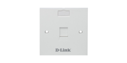 D Link NFP 0WHI11 Single Faceplate