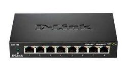 D Link DGS 108 8 Port Gigabit Unmanaged Switch