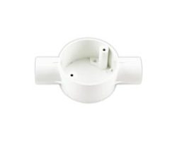 Tronic 20mm 2 Way Circular Junction Box