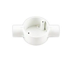 Tronic 20mm 2 Way Circular Junction Box