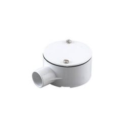 Tronic 20mm 1 Way Circular Junction Box