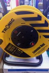 Tronic Extension Reel 25 Meter With 2.5mm 3 Core Cable