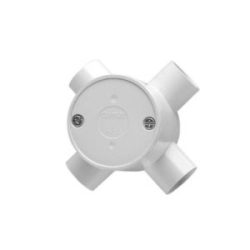 Tronic 25mm 4 Way Circular Junction Box