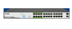 D Link DGS F1026P E 24 Port s1000Mbps PoE Switch with 2 SFP Ports