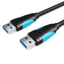 Vention Flat USB 3.0 A Male To Micro B Male Cable 0.5M Black