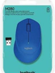 Logitech M280 Wireless Mouse Blue