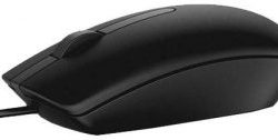 Dell MS116 Black Optical Mouse