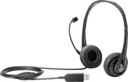 HP Stereo USB Headset Black