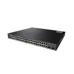 Cisco Catalyst WS-C2960X-48LPS-L 48 Port Ethernet Switch with 370 Watt PoE, Black