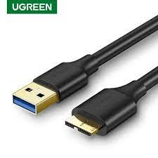 UGREEN USB A 30 to Micro USB 30 Male Cable 05m Black US130