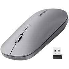 UGREEN Portable Wireless Mouse Without Battery Grey