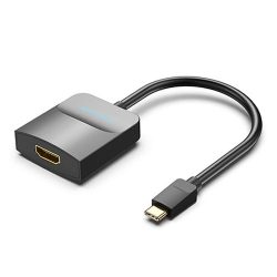 Vention TDCBB Type-C To HDMI Adapter 0.15M Black