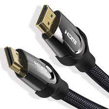 Vention Nylon Braided 4K Flat HDMI Cable 2M Zinc Alloy Type