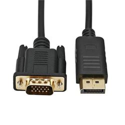 Vention Display Port to VGA Cable 15M Black HBLBG