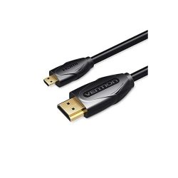 Vention Micro HDMI Cable 2 Meter Black-VAA-D03-B200