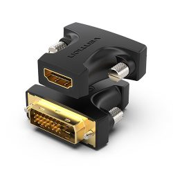 VENTION HDMI Female to DVI (24+1) Male Adapter Black-AILBO