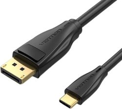 Vention USB C to DP 8K Cable 15M Black CGYBG