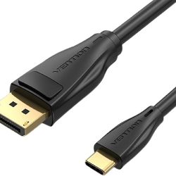 Vention USB-C to DP 8K Cable 1.5M Black-CGYBG