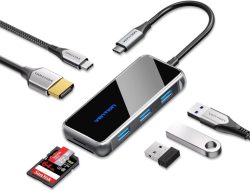 Vention USB C 7 in 1 DOCKING STATION TOJHB