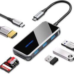 Vention USB C 7 in 1 DOCKING STATION TOJHB