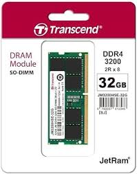 Transcend 32GB JM DDR4 3200 SO-DIMM 2Rx8 2Gx8 CL22 1.2V