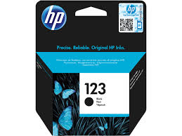 HP 123 Black Original Ink Cartridge (F6V17AE)