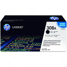 HP 308A Black Original LaserJet Toner Cartridge, Q2670A