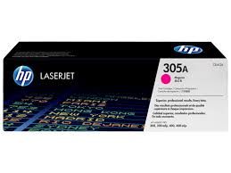 HP 305A Magenta Original LaserJet Toner Cartridge, CE413A