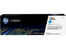 HP 131A Cyan Original LaserJet Toner Cartridge, CF211A