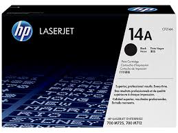 HP 14A Black Original LaserJet Toner Cartridge, CF214A