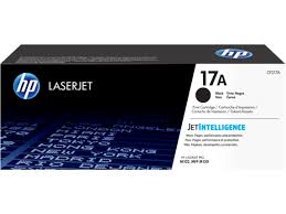 HP 17A Black Original LaserJet Toner Cartridge, CF217A