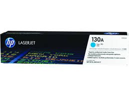 HP 130A Cyan Original LaserJet Toner Cartridge, CF351A