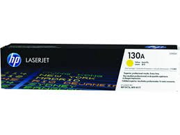 HP 130A Yellow Original LaserJet Toner Cartridge, CF352A