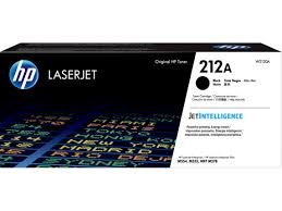 HP 212A Black Original LaserJet Toner Cartridge, W2120A