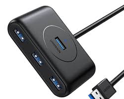 UGREEN 4-Port USB 3.0 Hub with USB-C & USB-A 2-in-1 interface 1M Black