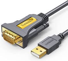 UGREEN USB-A 2.0 to DB9 RS-232 Male Adapter Cable 1.5m