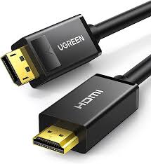 UGREEN DP Male to HDMI Male Cable 2m (Black) - DP101-2.0