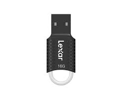 Lexar 16GB JumpDrive V40 USB 2.0 Flash Drive, Black