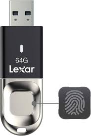 Lexar JumpDrive Fingerprint F35 64GB USB 3.0 Flash