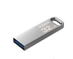 KIOXIA TransMemory U366 32GB Flash Drive USB 3.2, Metalic