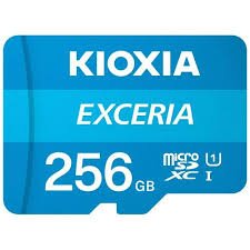 KIOXIA Exceria G2 256GB MicroSDXC, UHS-I, Up to 100MB/s Read