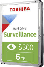 Toshiba S300 6TB Surveillance 3.5” Internal Hard Drive