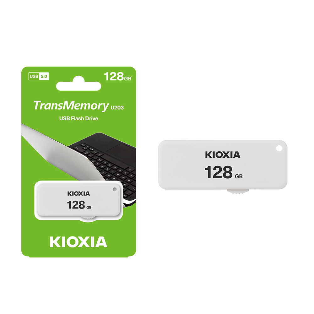 Ultra-Portable Design: Despite its impressive storage, the U202W remains incredibly compact and lightweight, measuring around 51mm and weighing a mere 8 grams. USB 2.0: Functional for Everyday Use: The drive utilizes USB 2.0 technology, ensuring broad compatibility with most computers and laptops. Simple Plug-and-Play Functionality: The Kioxia U202W prioritizes ease of use. There’s no software to install – simply plug it into your device and start transferring files. This straightforward approach makes it perfect for anyone who values a hassle-free experience. Value-Driven Storage Expansion: The 128GB capacity offers significant storage expansion at a competitive price point. This makes it a budget-friendly option for users who require the extra space to carry extensive file collections without breaking the bank.